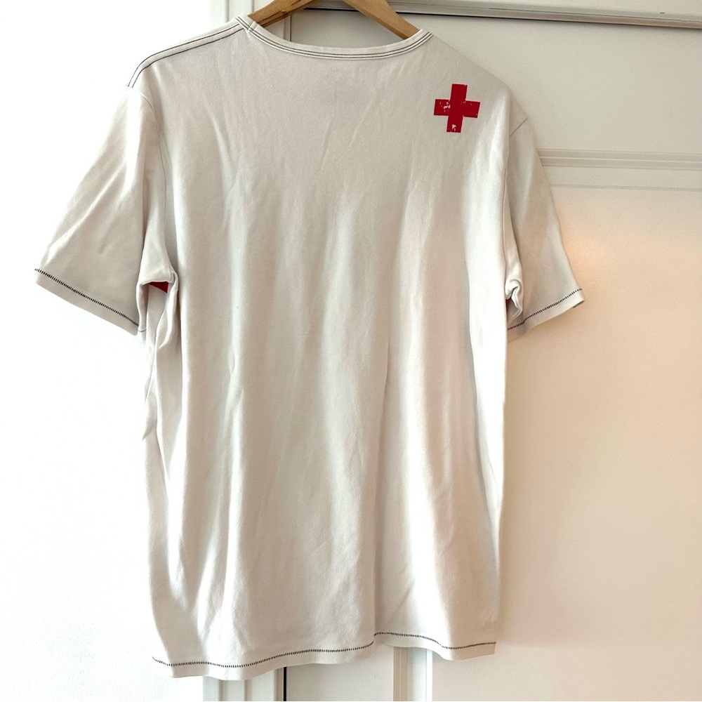 Alp N Rock White and Red Short Sleeve Tee - Picture 3 of 7